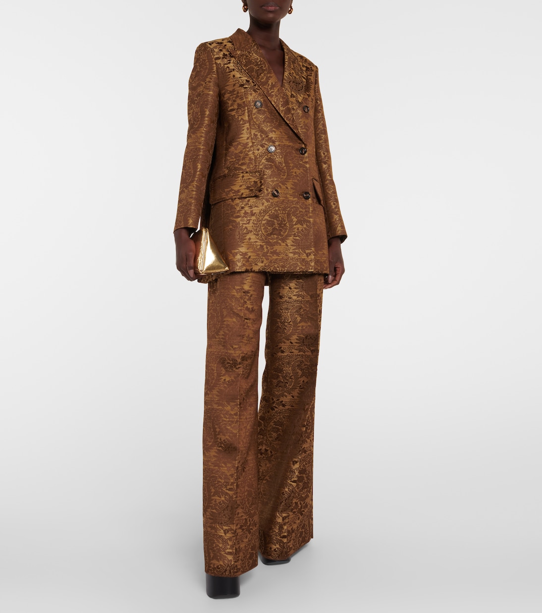 Blazer doppiopetto Balia in jacquard | Max Mara