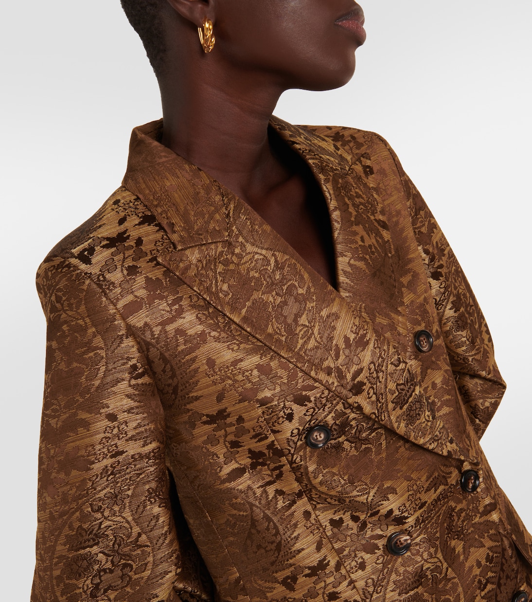 Blazer doppiopetto Balia in jacquard | Max Mara