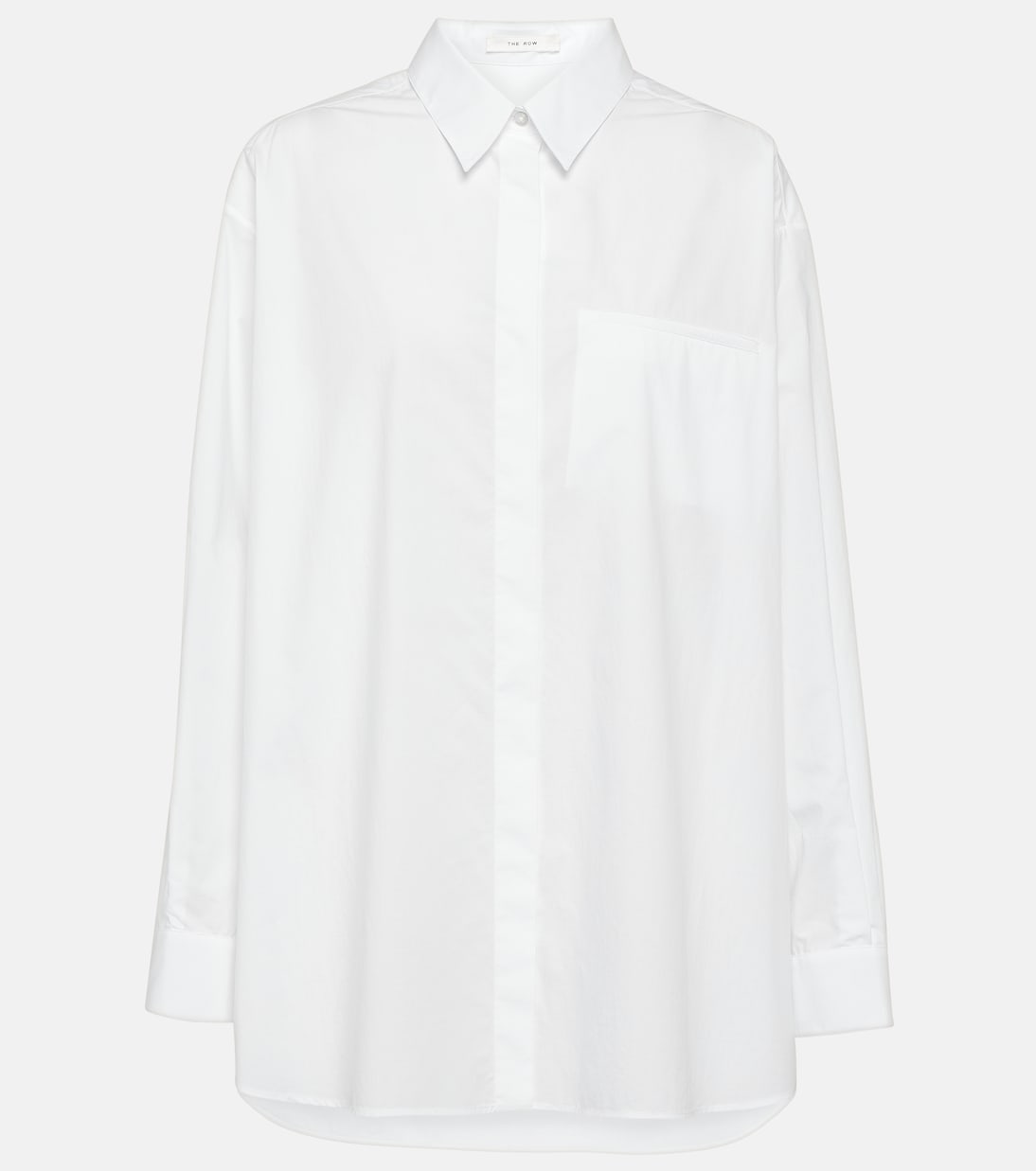 Camisa Eleni de popelín de algodón | The Row