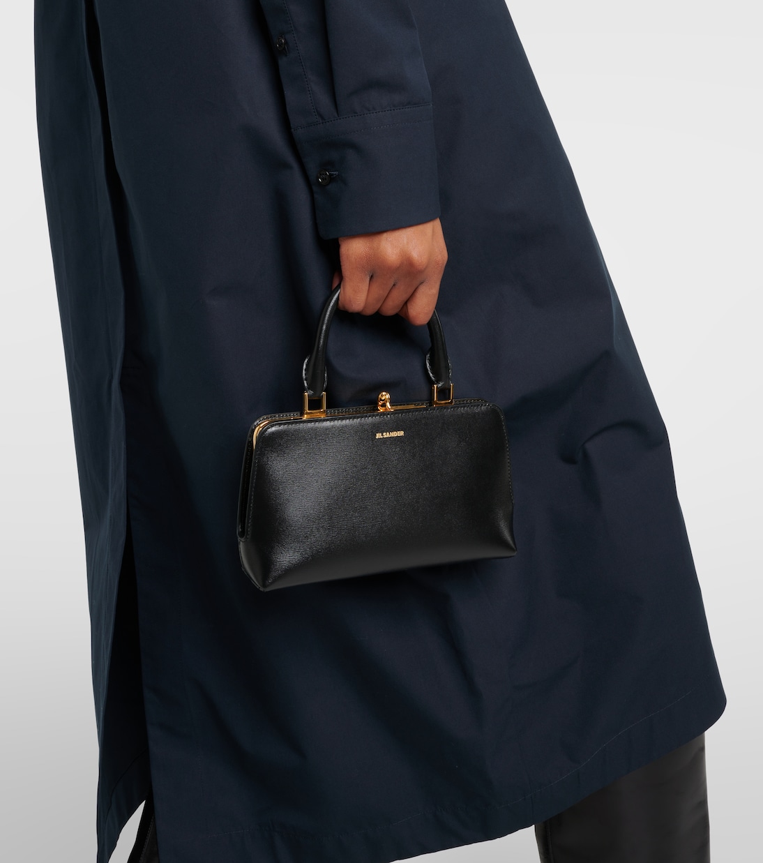 Vestido camisero de algodón | Jil Sander