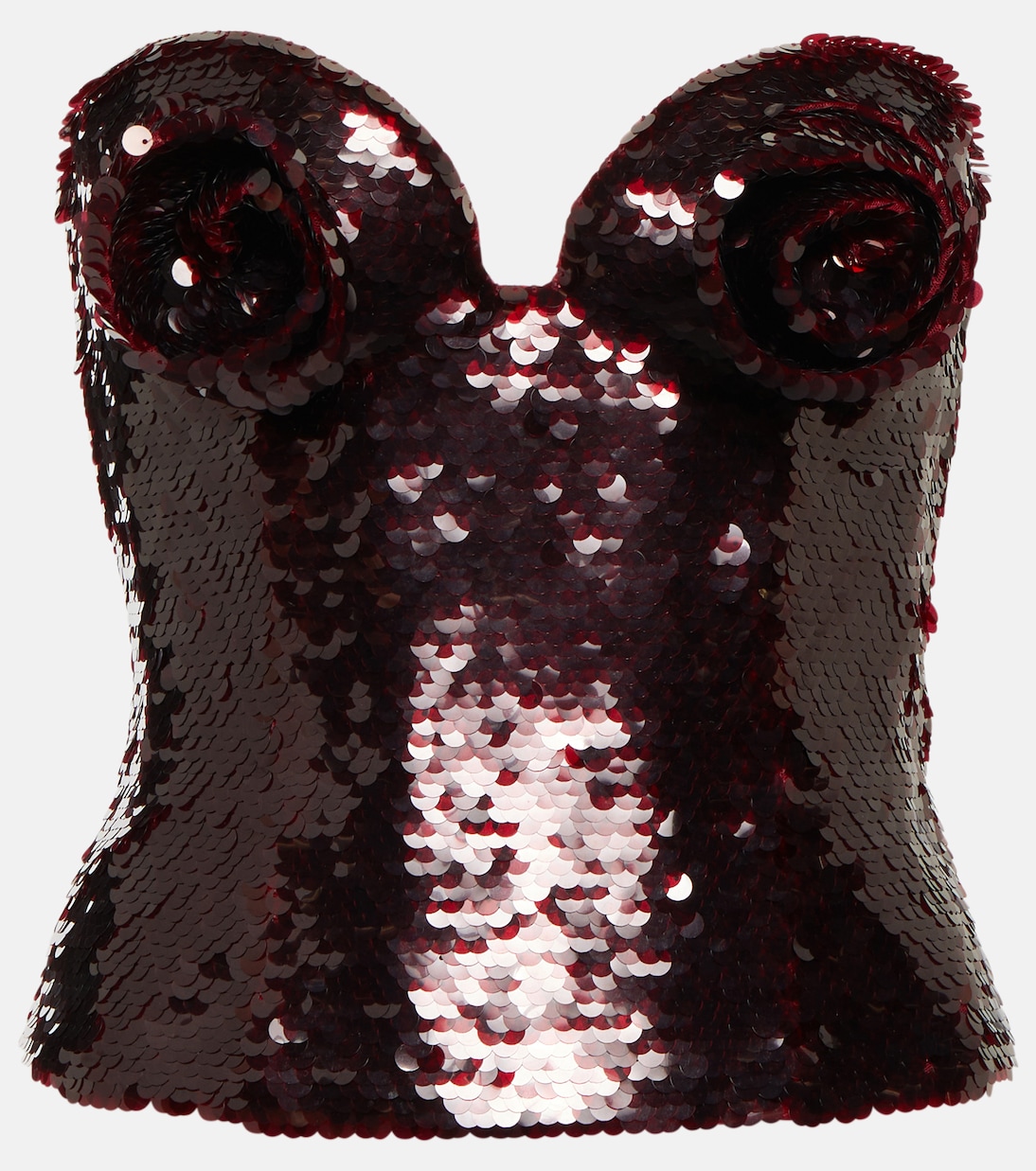 Sequined bustier top | Magda Butrym