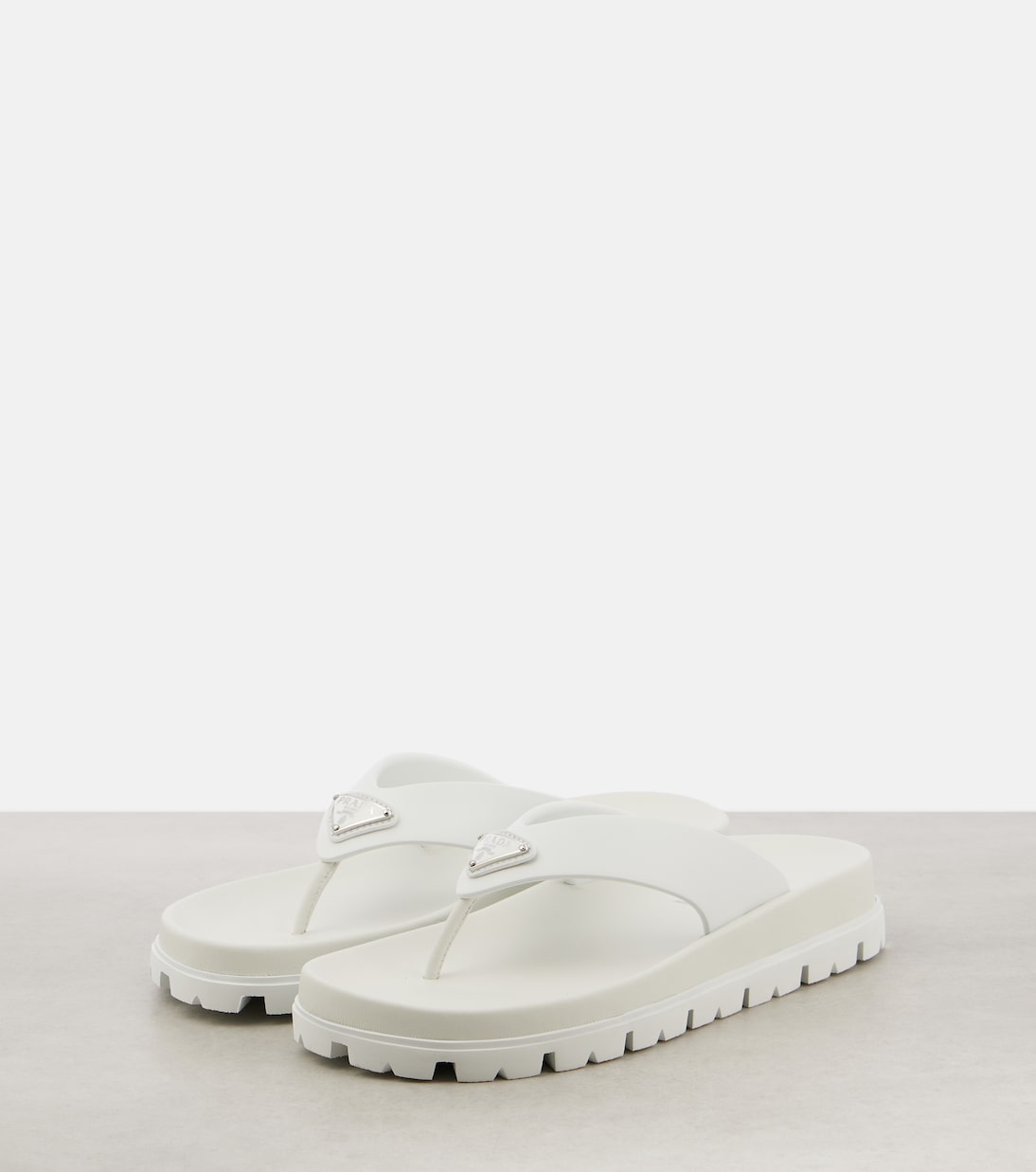 Sandalen mit Leder | Prada