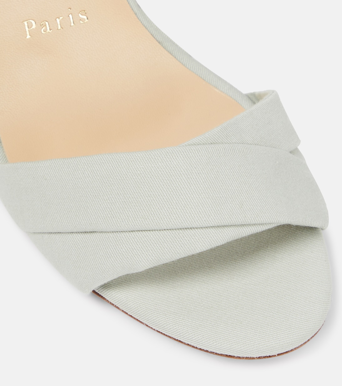 Alpargatas con cuña Melides Du Desert 85 | Christian Louboutin