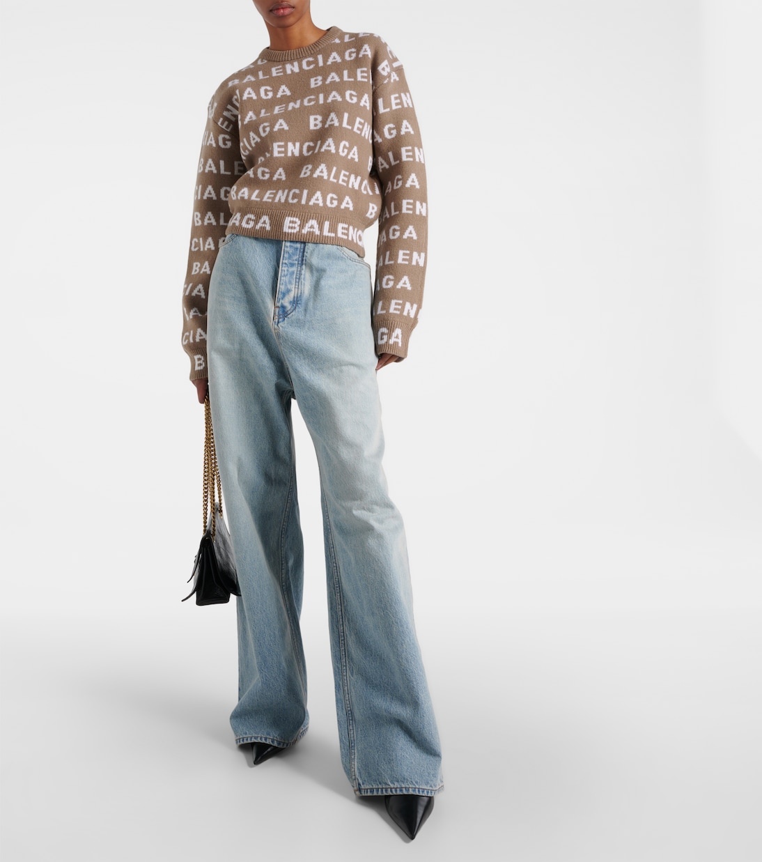 Logo wool sweater | Balenciaga