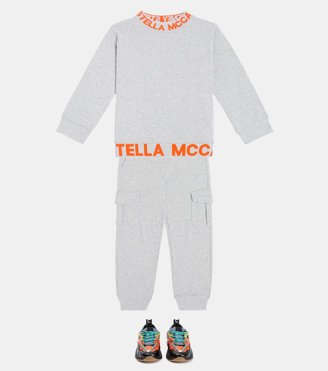 Chándal de forro polar de algodón | Stella McCartney Kids