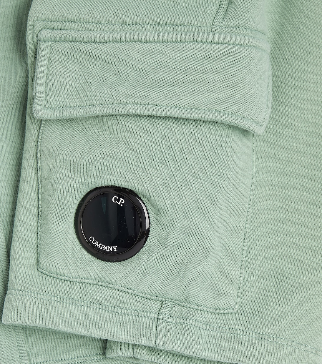 Shorts cargo de forro polar de algodón | C.P. Company Kids