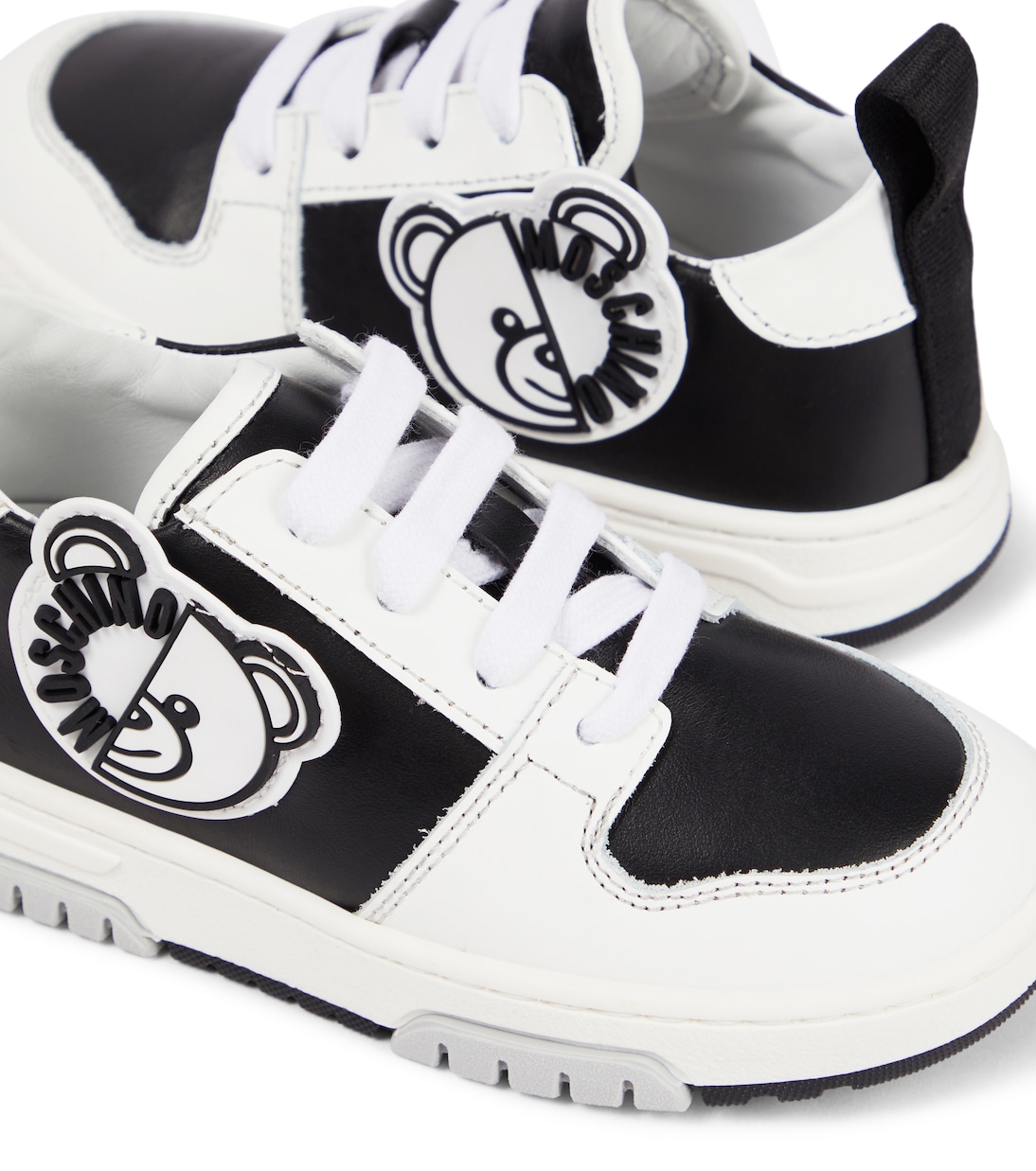 Sneakers aus Leder | Moschino Kids