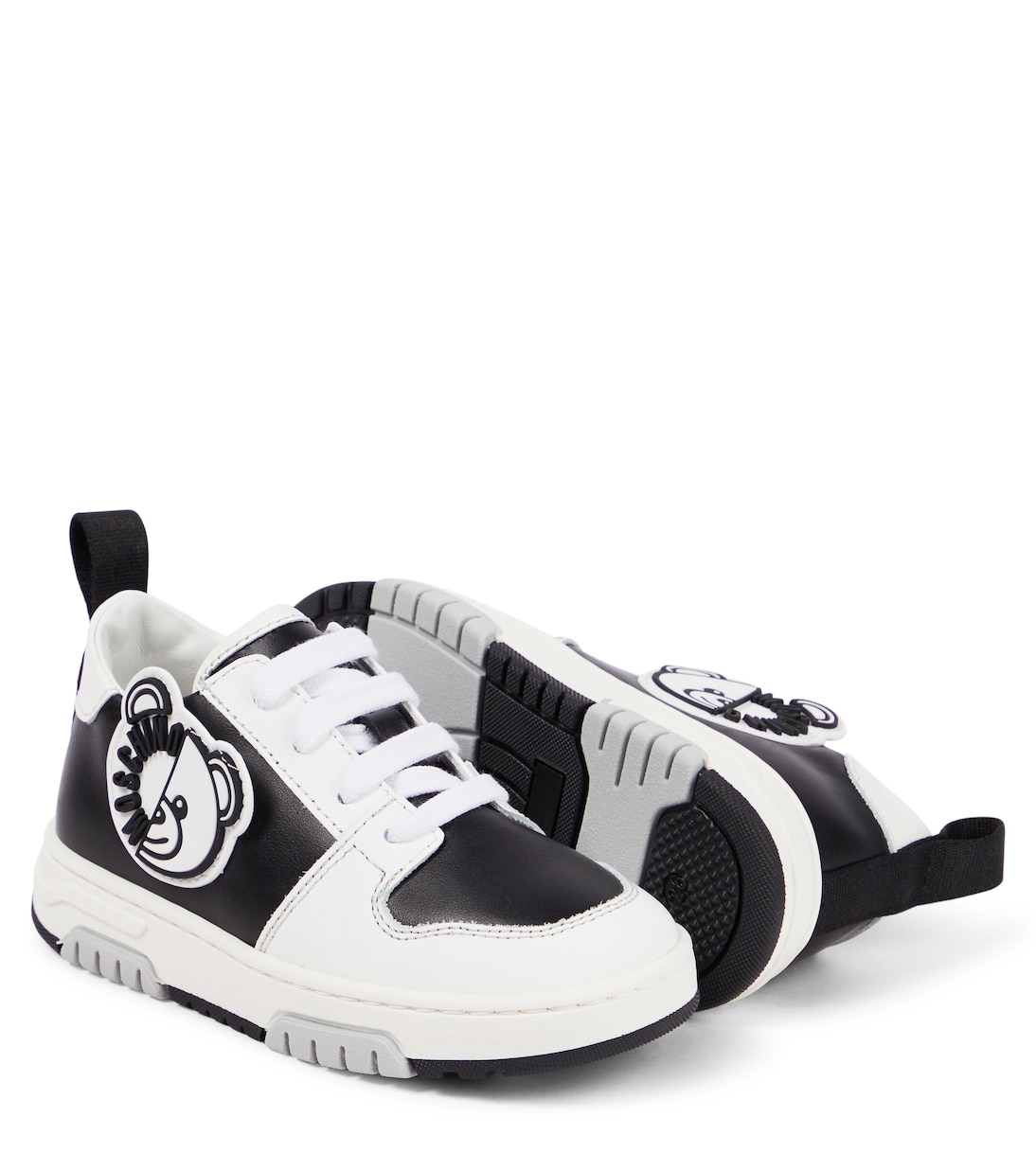 Sneakers aus Leder | Moschino Kids