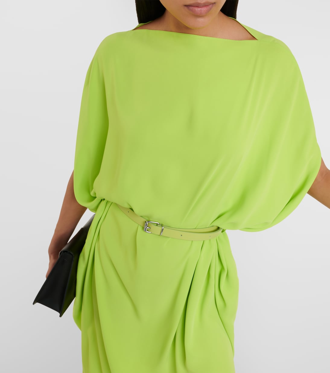 Vestido midi con cinturón | MM6 Maison Margiela