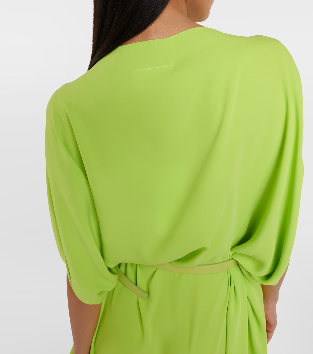 Vestido midi con cinturón | MM6 Maison Margiela
