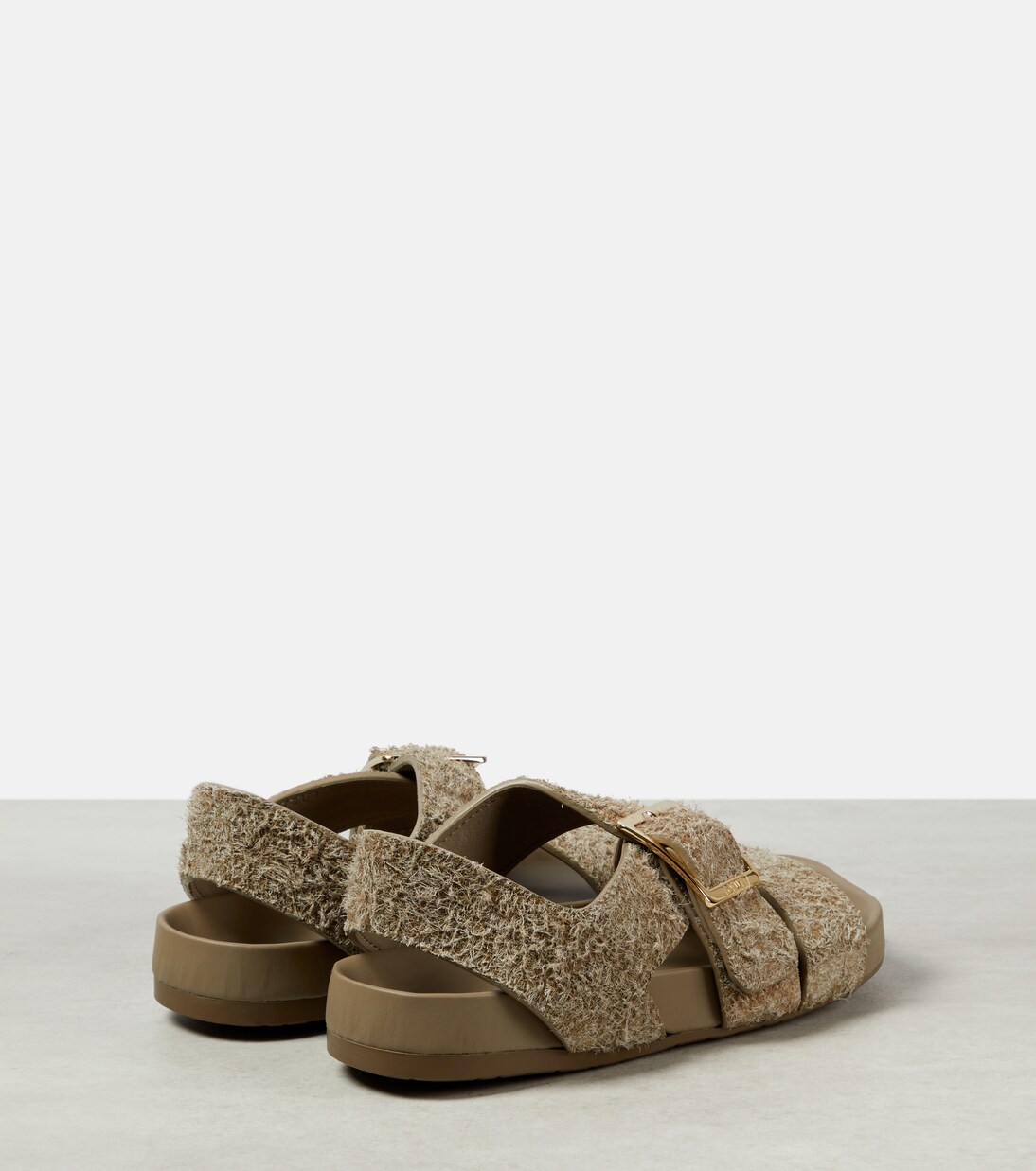 Sandales Paula's Ibiza Ease en daim | Loewe