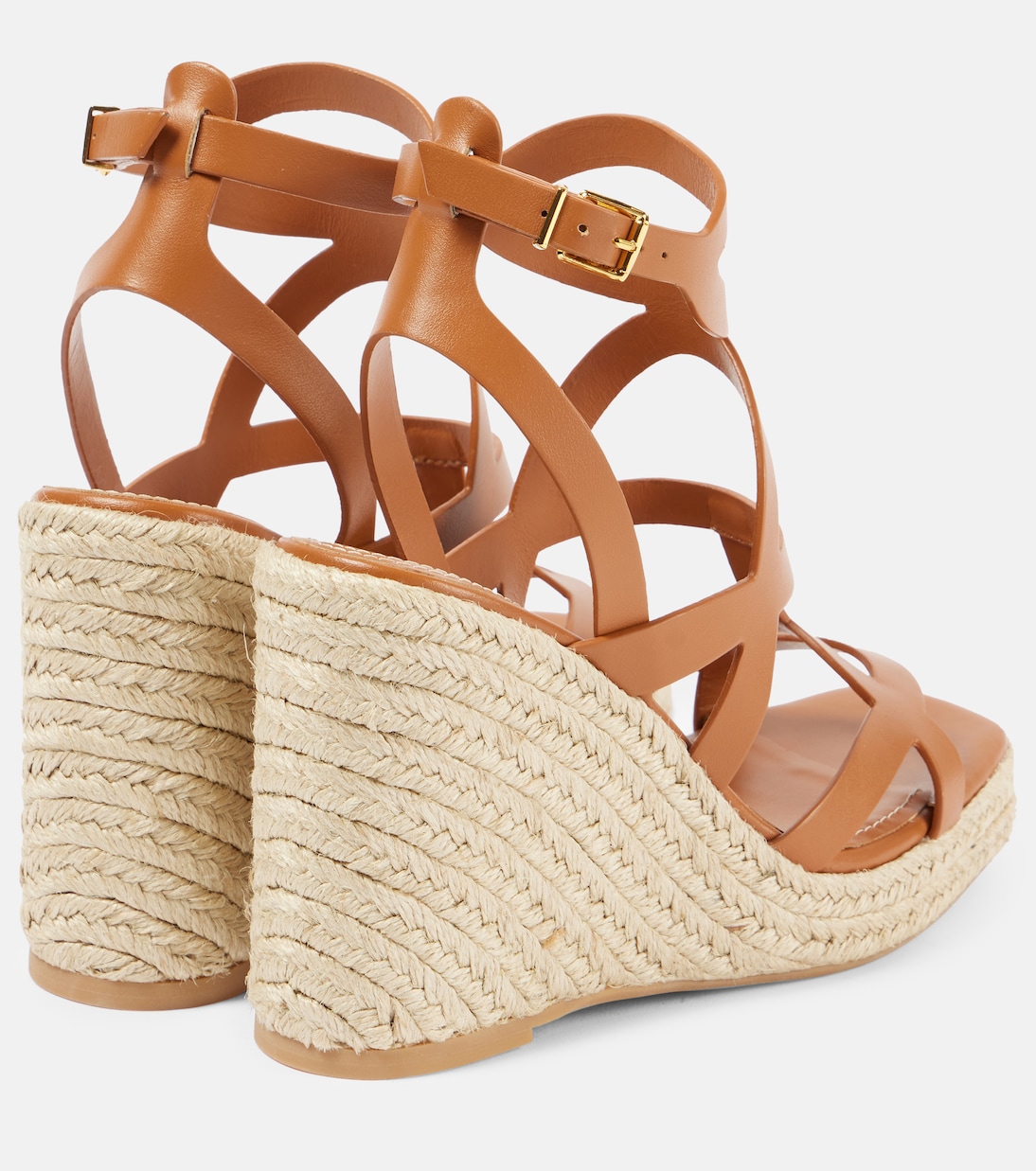Espadrillas Bay 110 in pelle con zeppa | Zimmermann