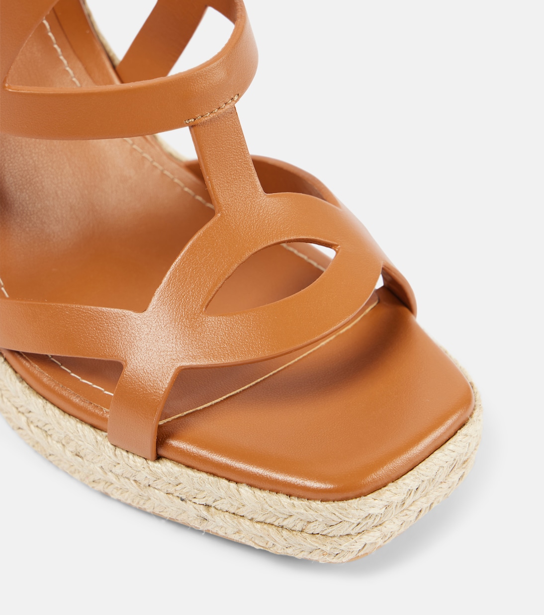 Espadrillas Bay 110 in pelle con zeppa | Zimmermann