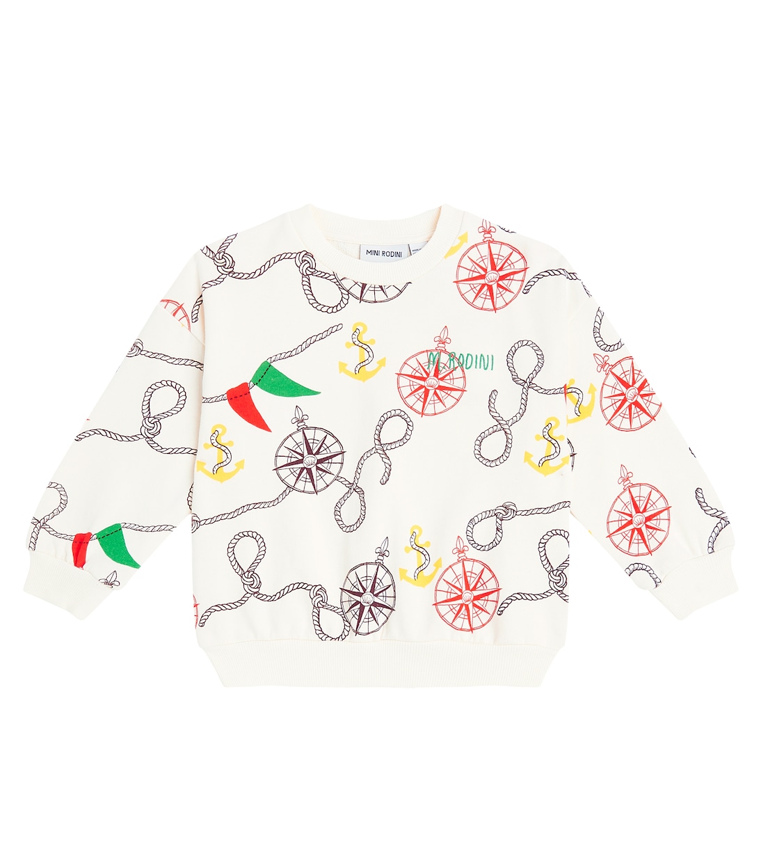 Sudadera Nautical de jersey de algodón | Mini Rodini
