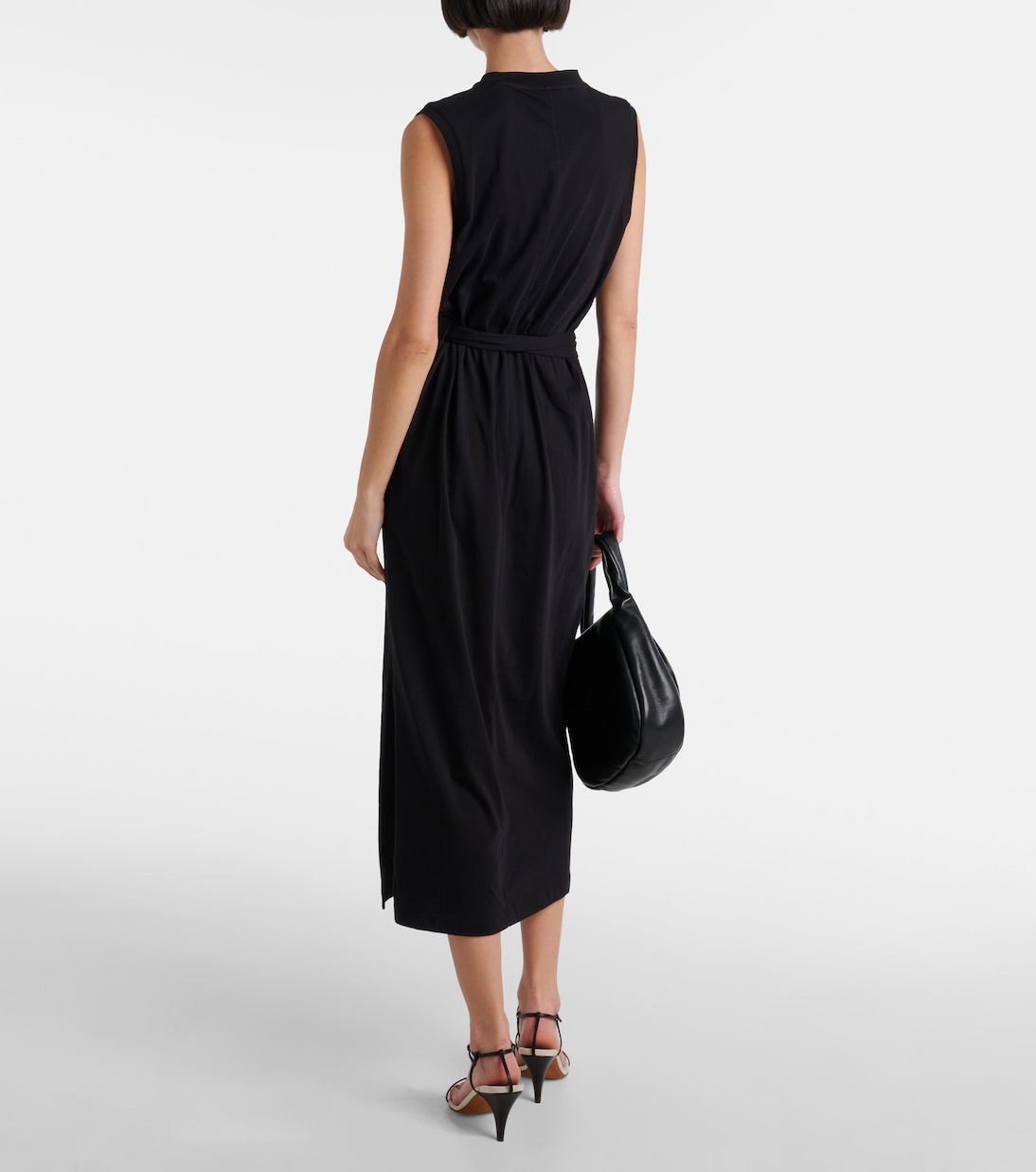 Robe midi en coton | Vince