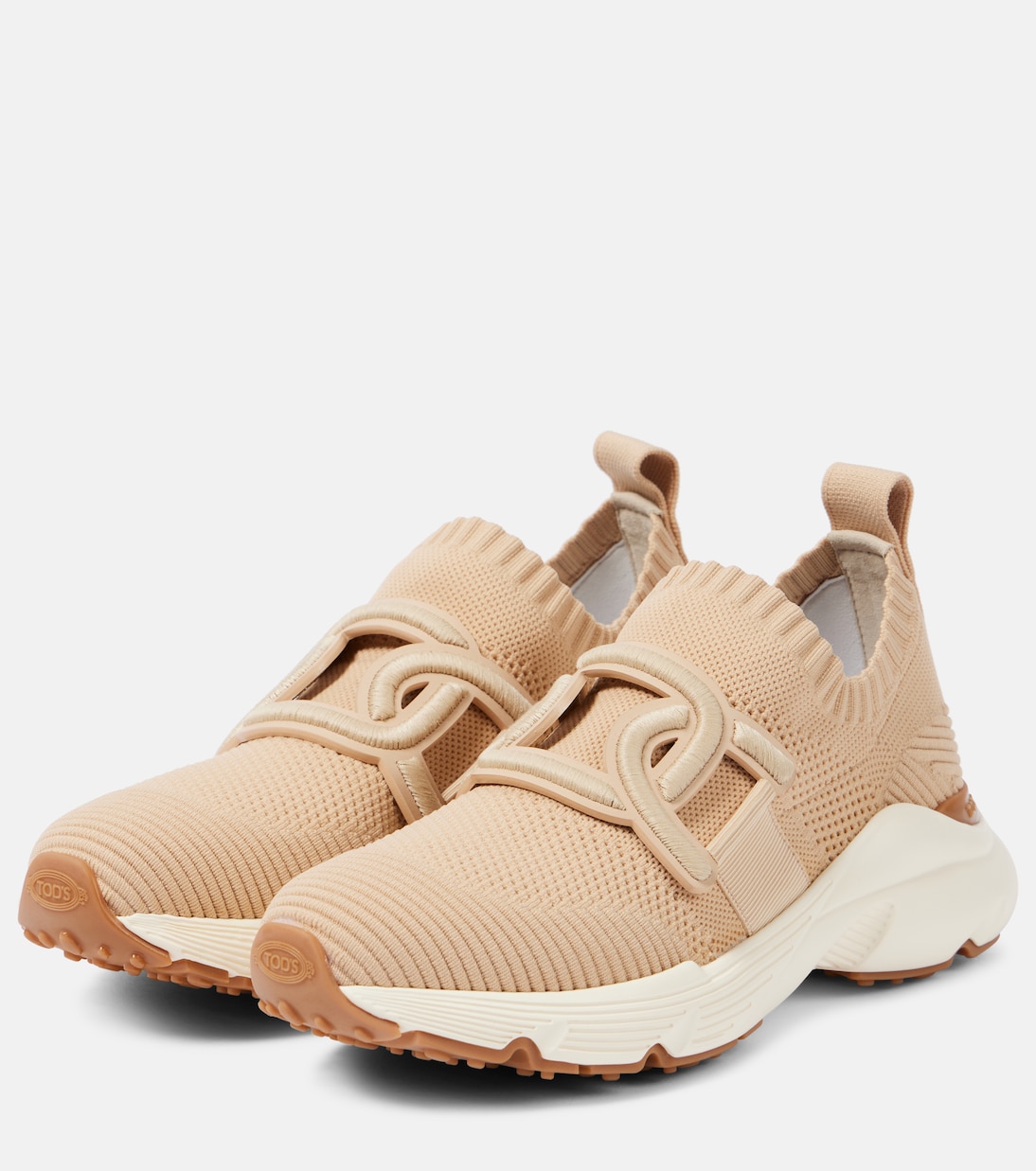 Sneakers Kate in maglia con pelle | Tod's