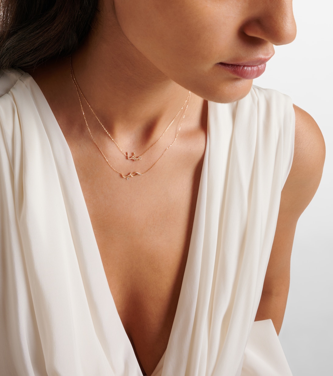 Collier Mama en or 18 ct et diamants | Persée