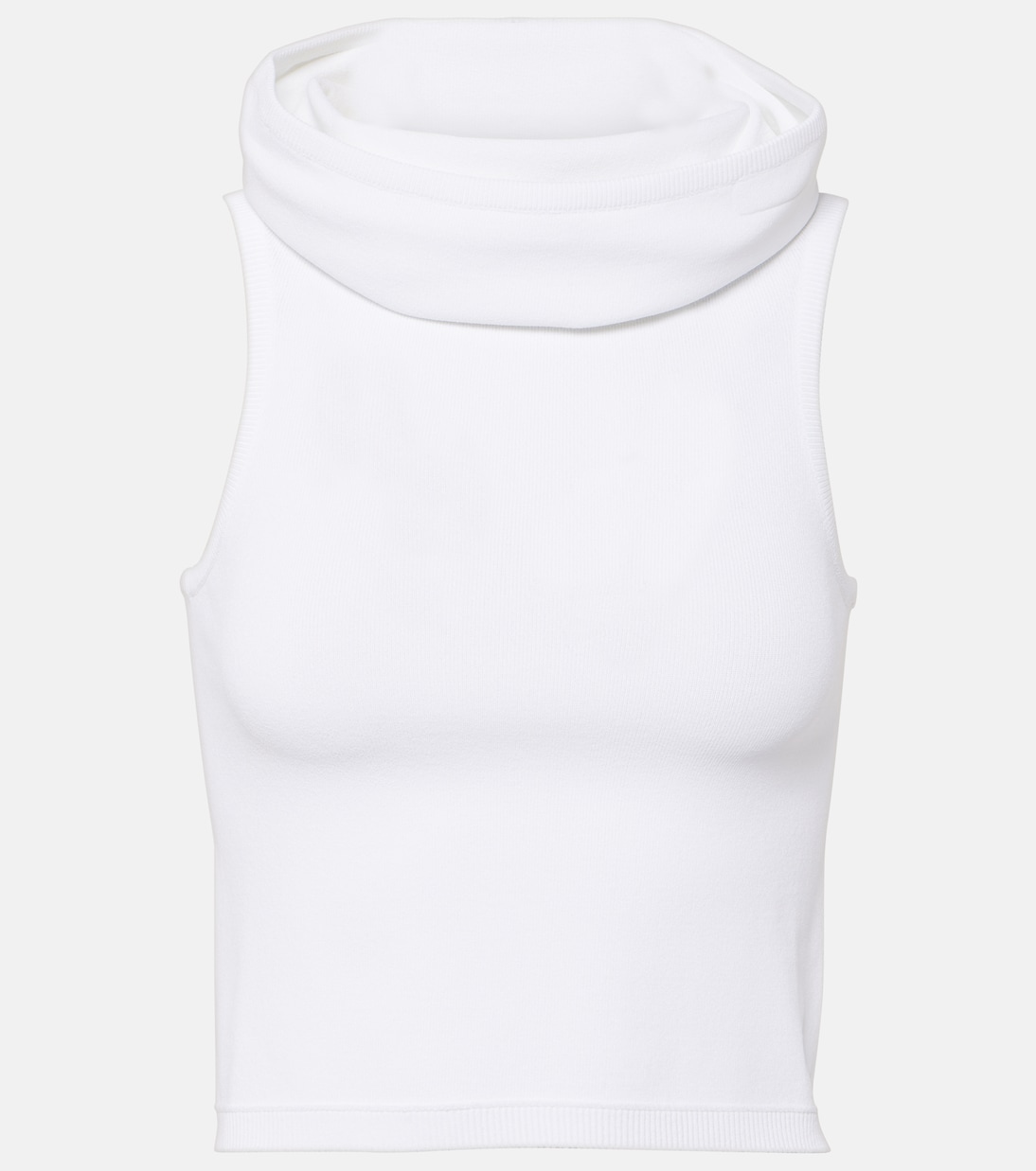 Top cropped con cappuccio | Alaïa