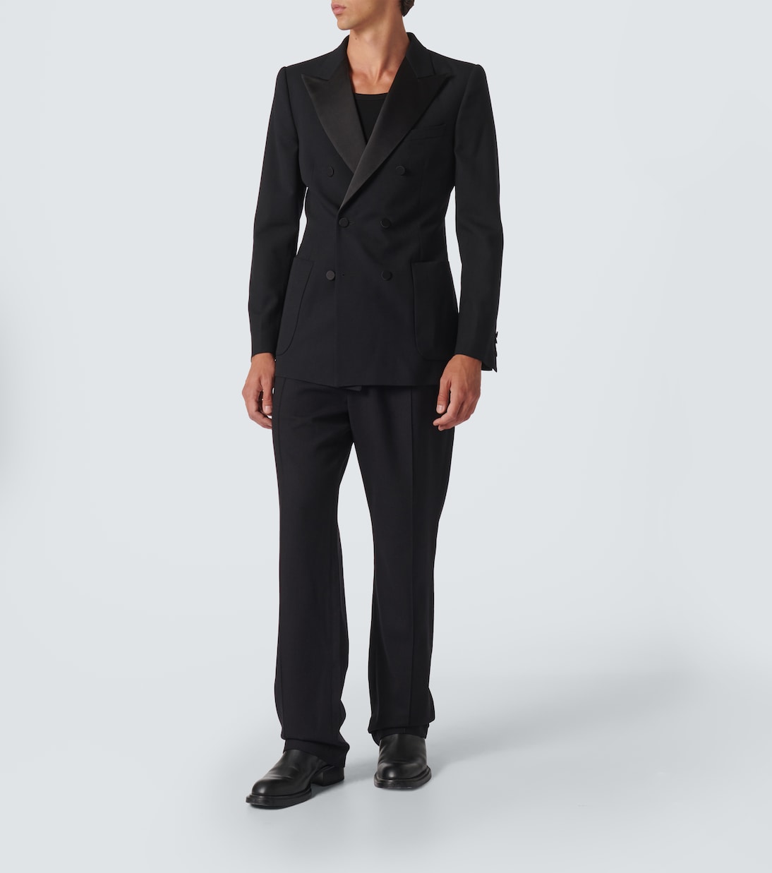 Smokingjacke aus einem Wollgemisch | Dries Van Noten