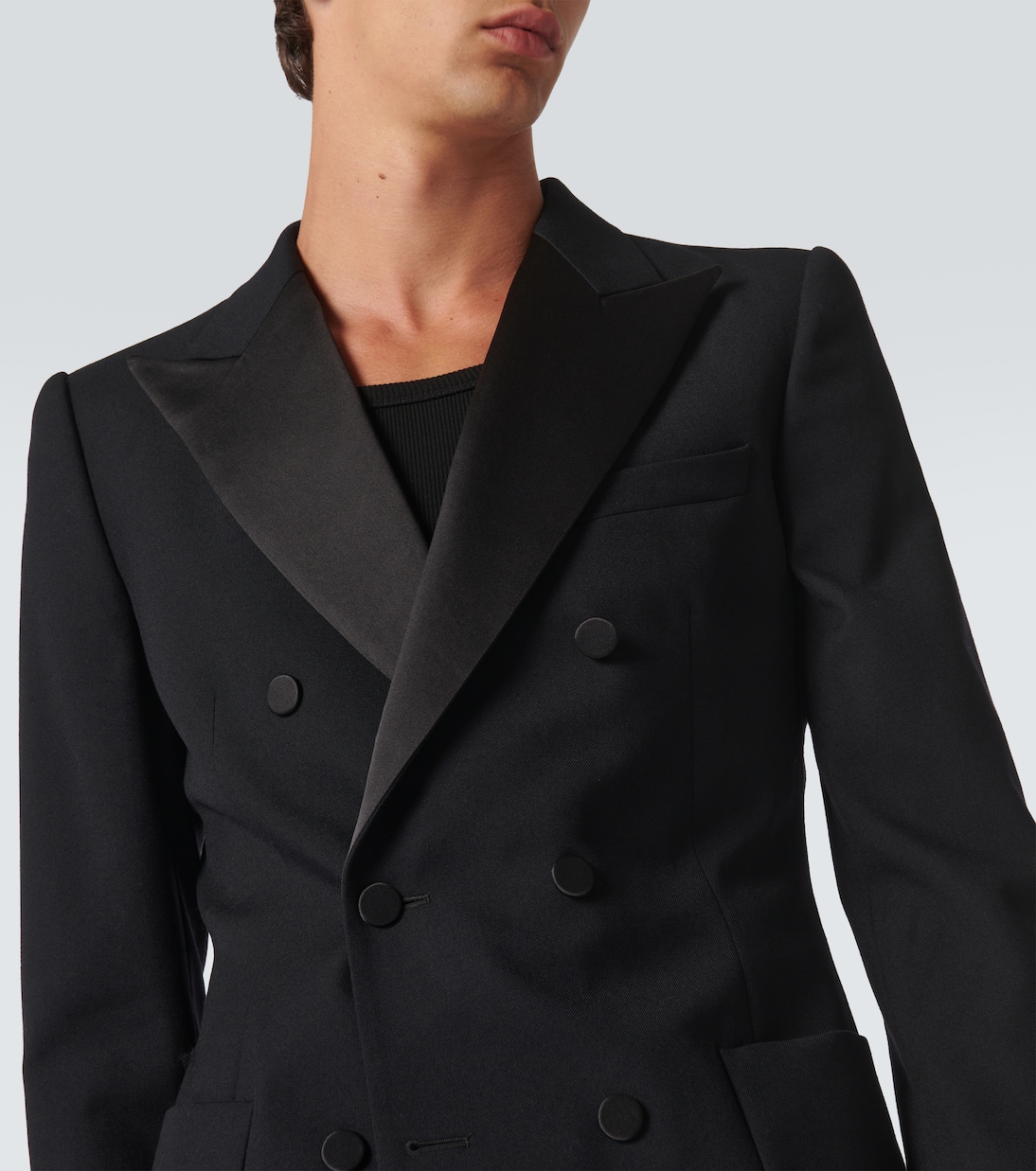 Smokingjacke aus einem Wollgemisch | Dries Van Noten