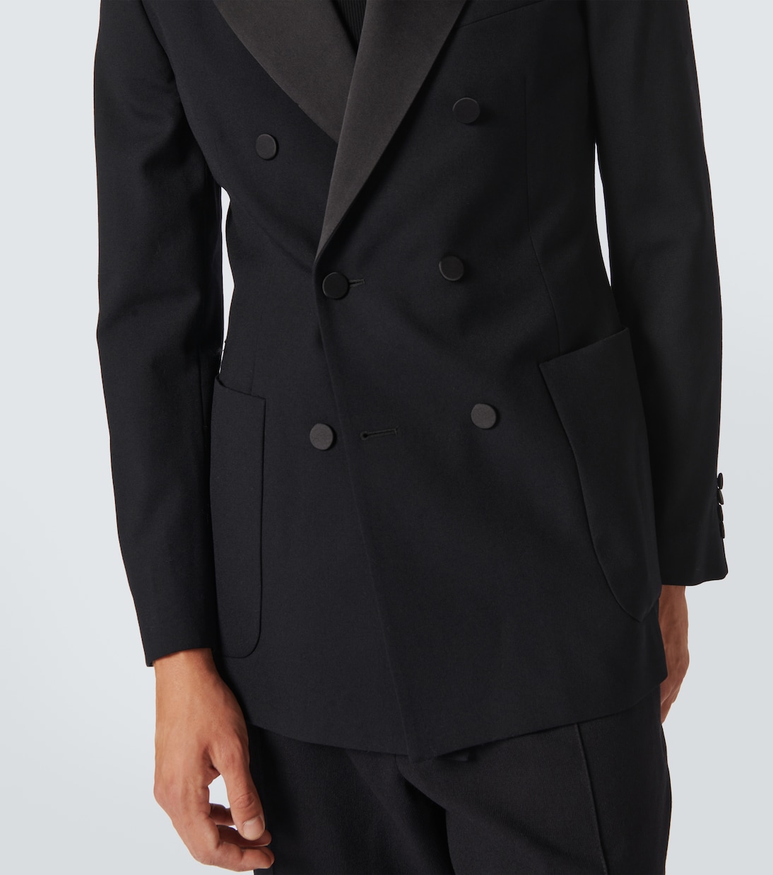 Smokingjacke aus einem Wollgemisch | Dries Van Noten