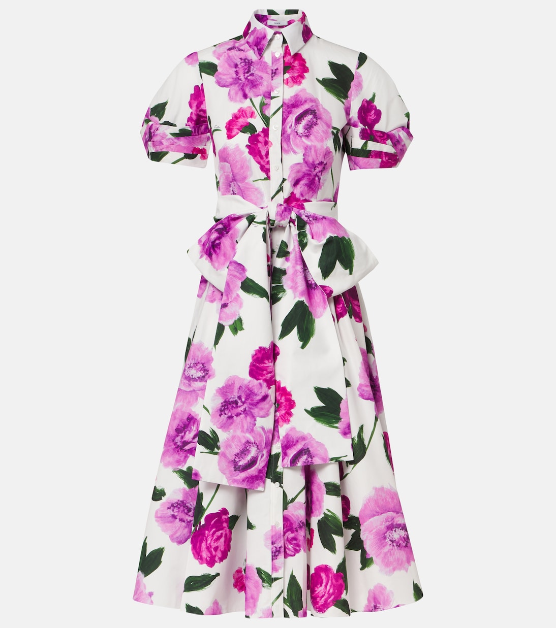 Hemdblusenkleid aus Baumwolle | Erdem