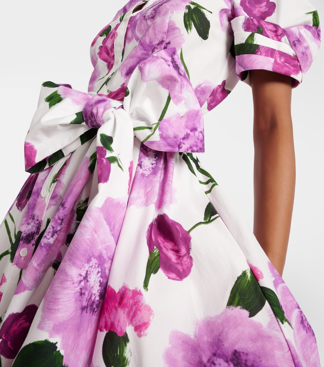 Hemdblusenkleid aus Baumwolle | Erdem