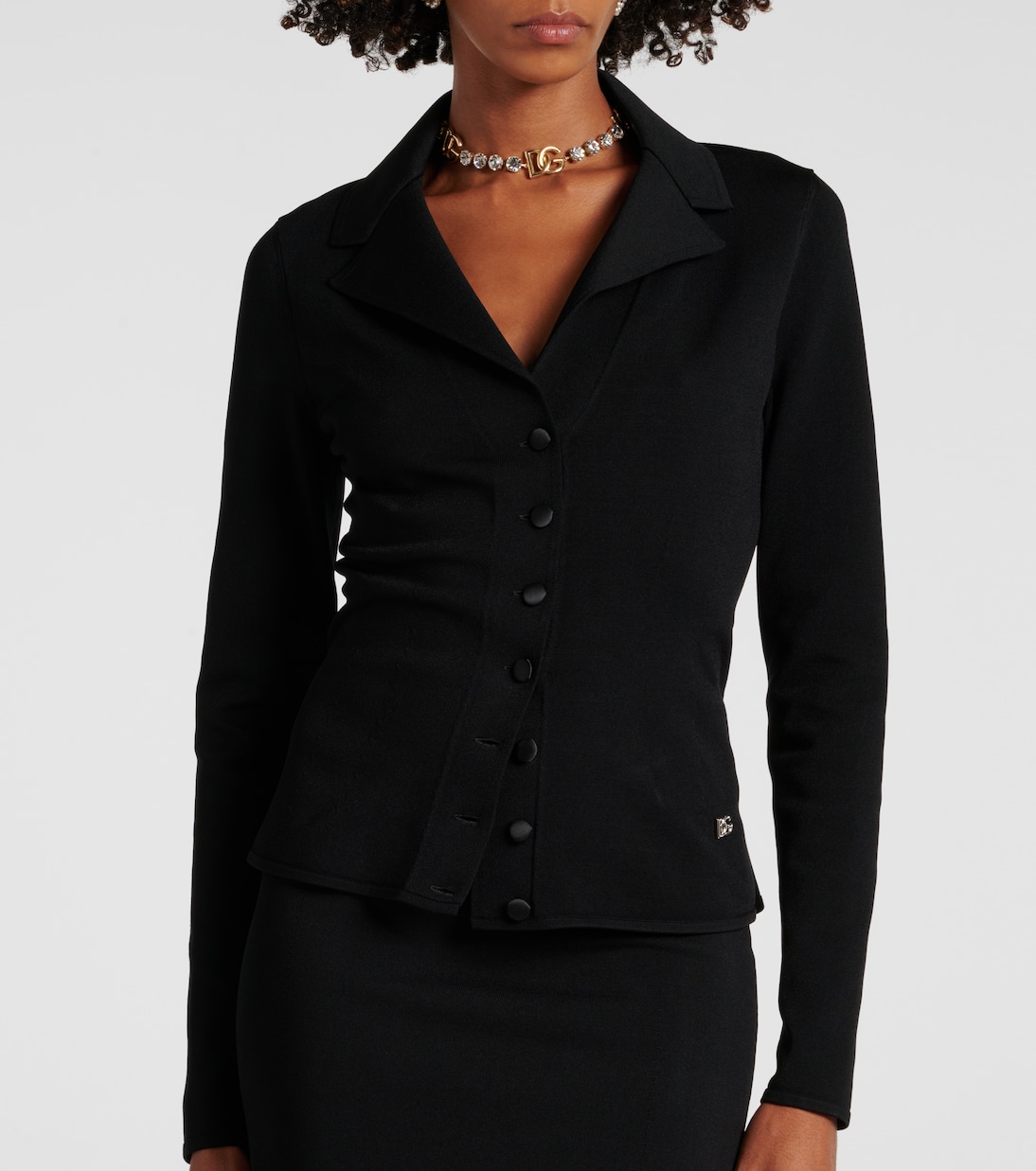 DG cropped cardigan | Dolce&Gabbana