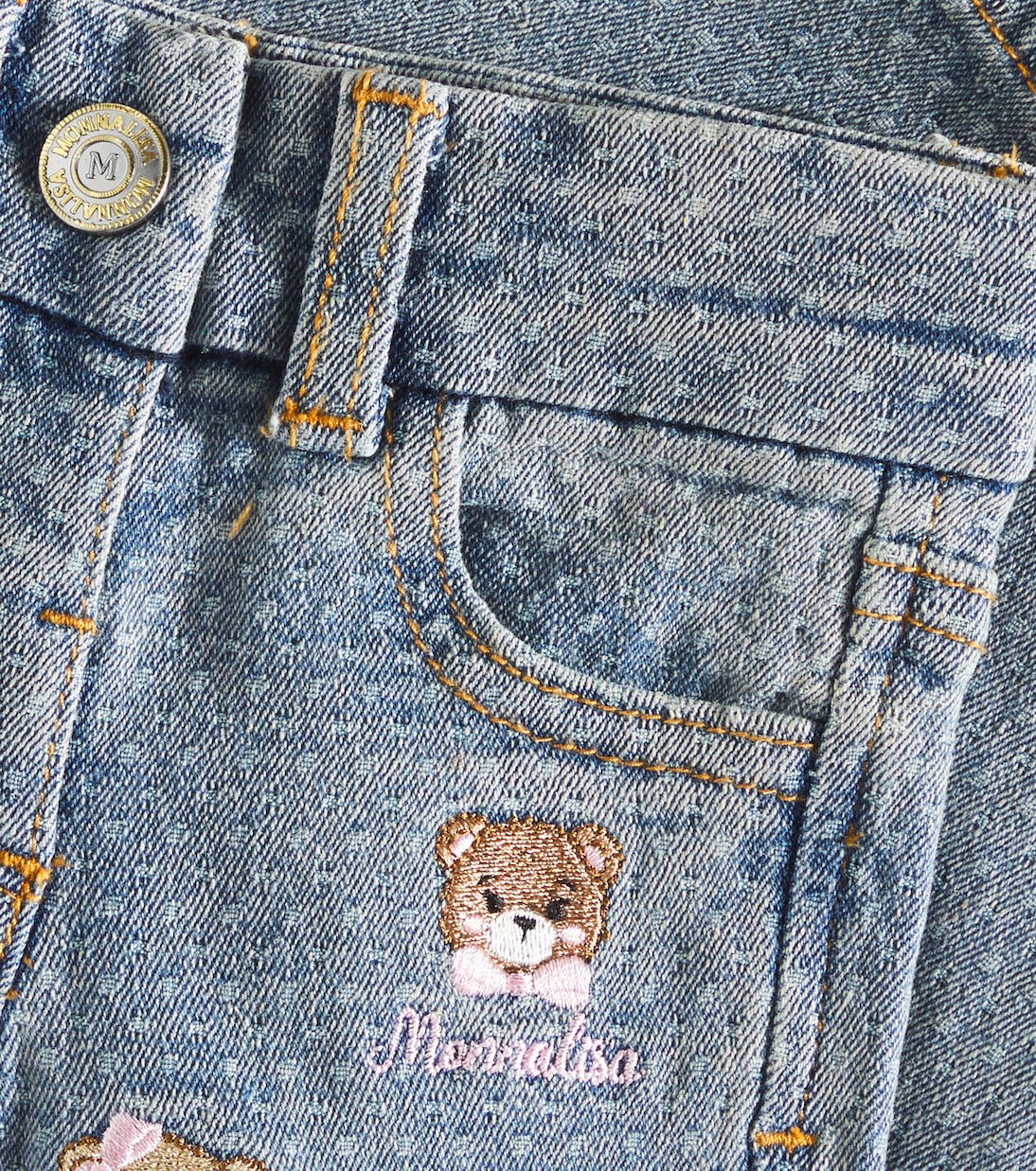Bébé – Jean brodé | Monnalisa
