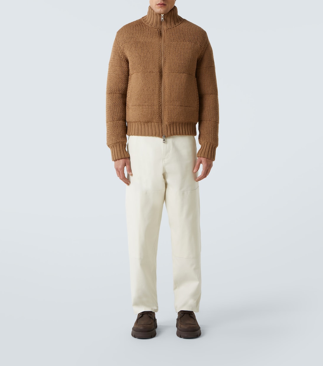 Virgin wool down jacket | Moncler