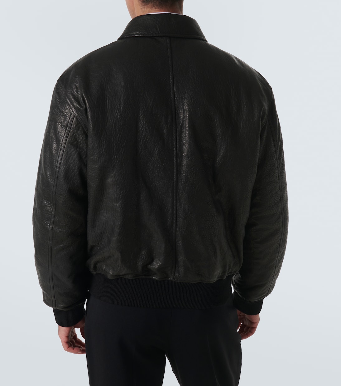 Bomberjacke aus Leder | Saint Laurent