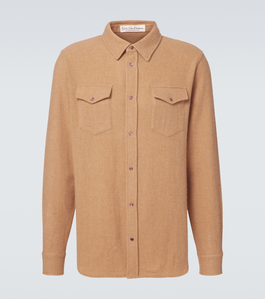 Camicia in maglia di cashmere | God's True Cashmere