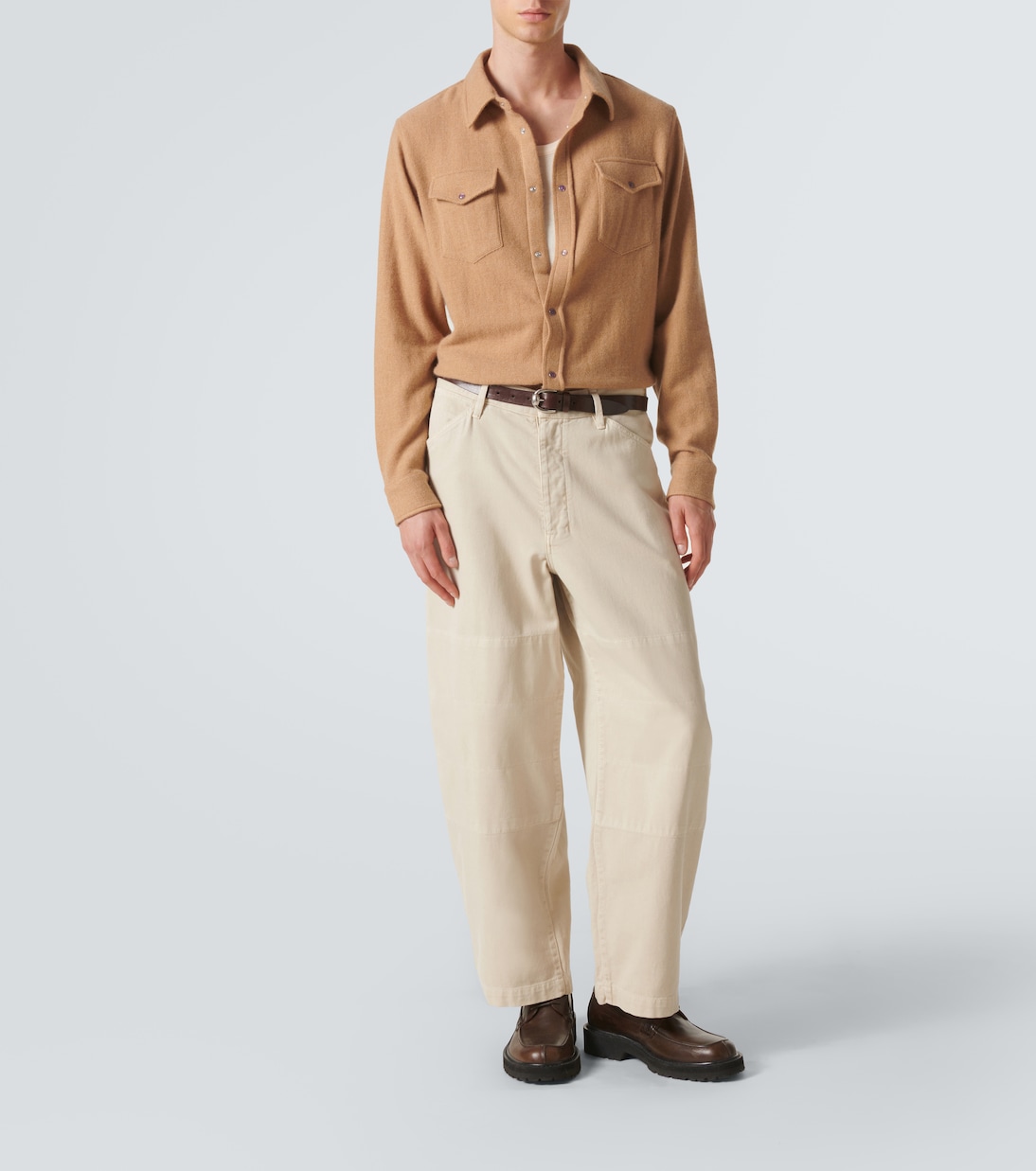 Camicia in maglia di cashmere | God's True Cashmere
