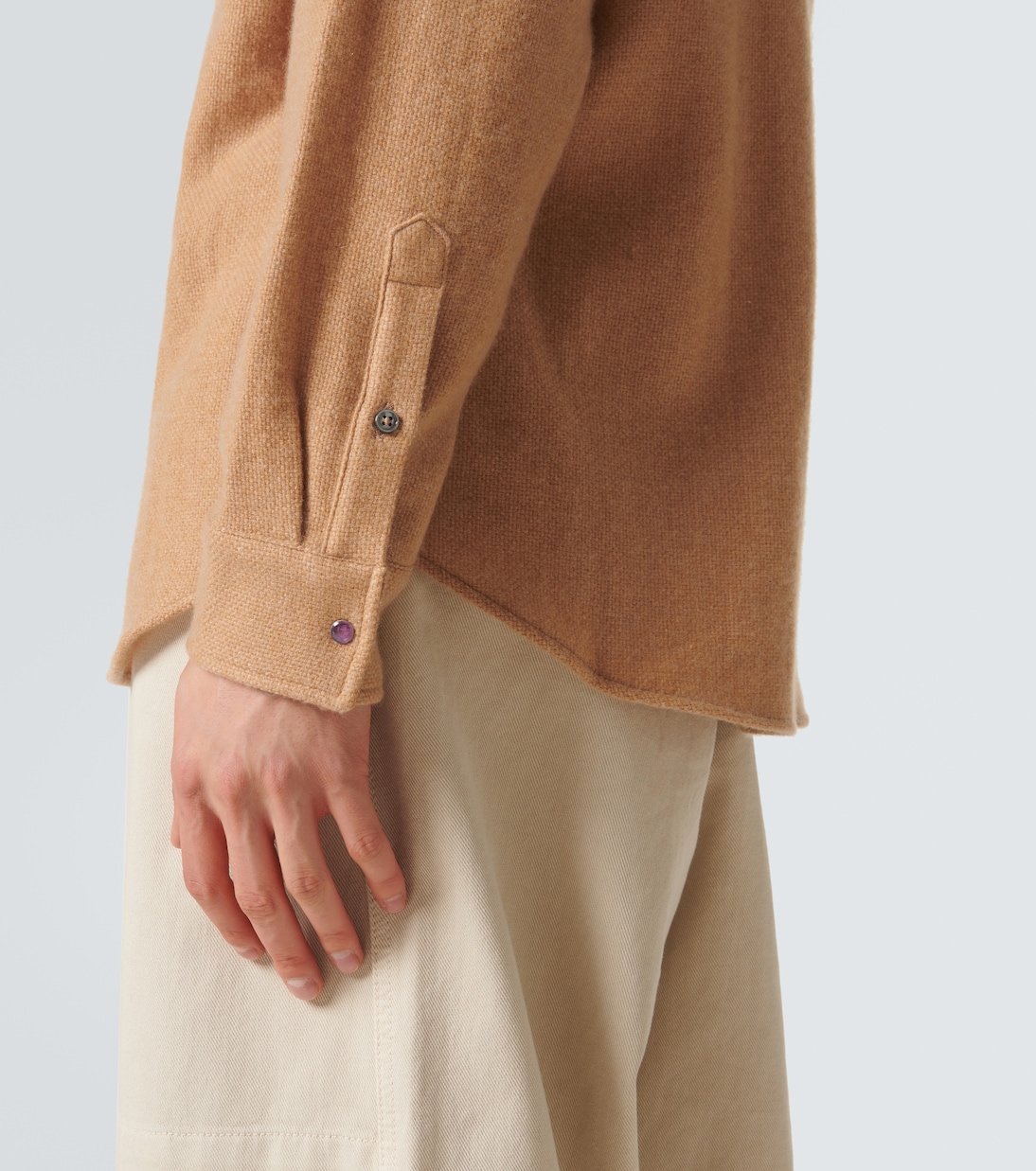 Camicia in maglia di cashmere | God's True Cashmere