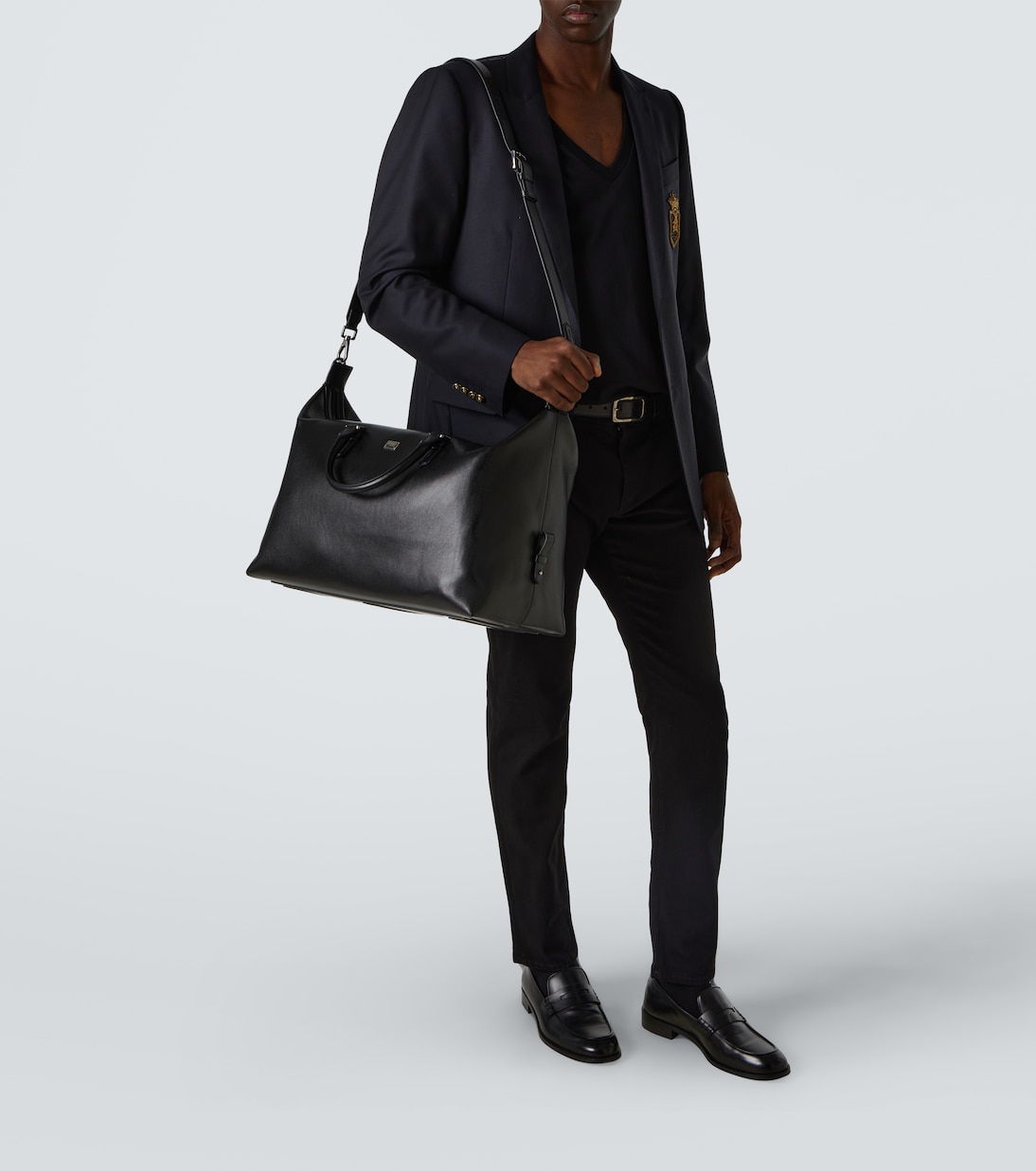 Roma leather duffel bag | Dolce&Gabbana