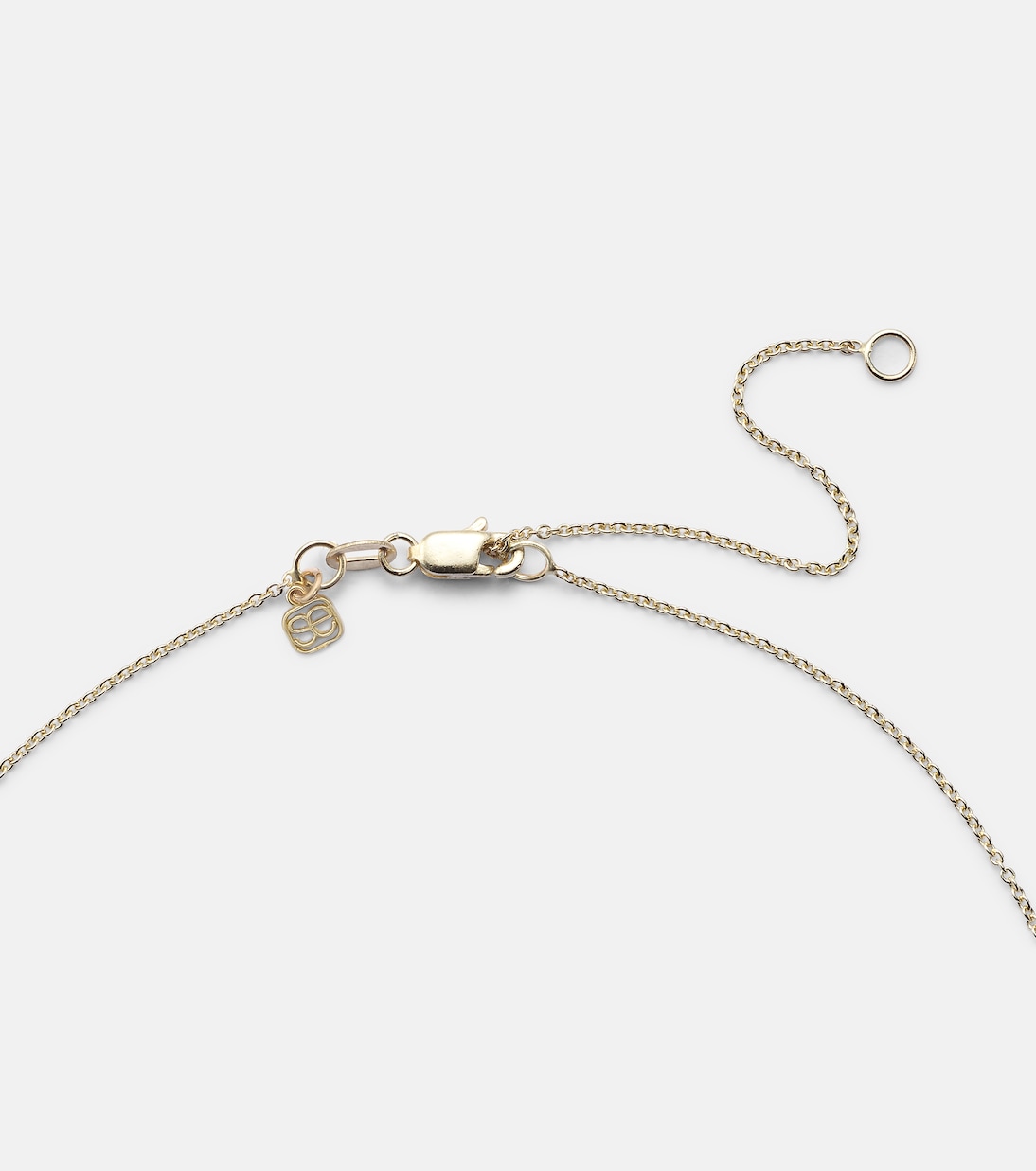 Collier Elephant Tail en or 14 ct et diamants | Sydney Evan