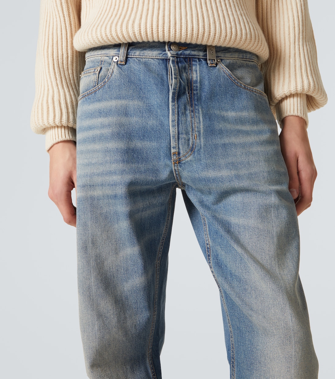 Jeans rectos Faded | McQueen