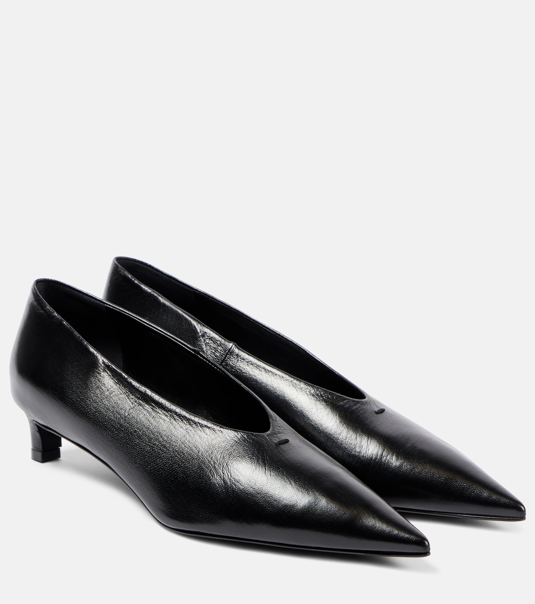 Pumps aus Leder | Jil Sander