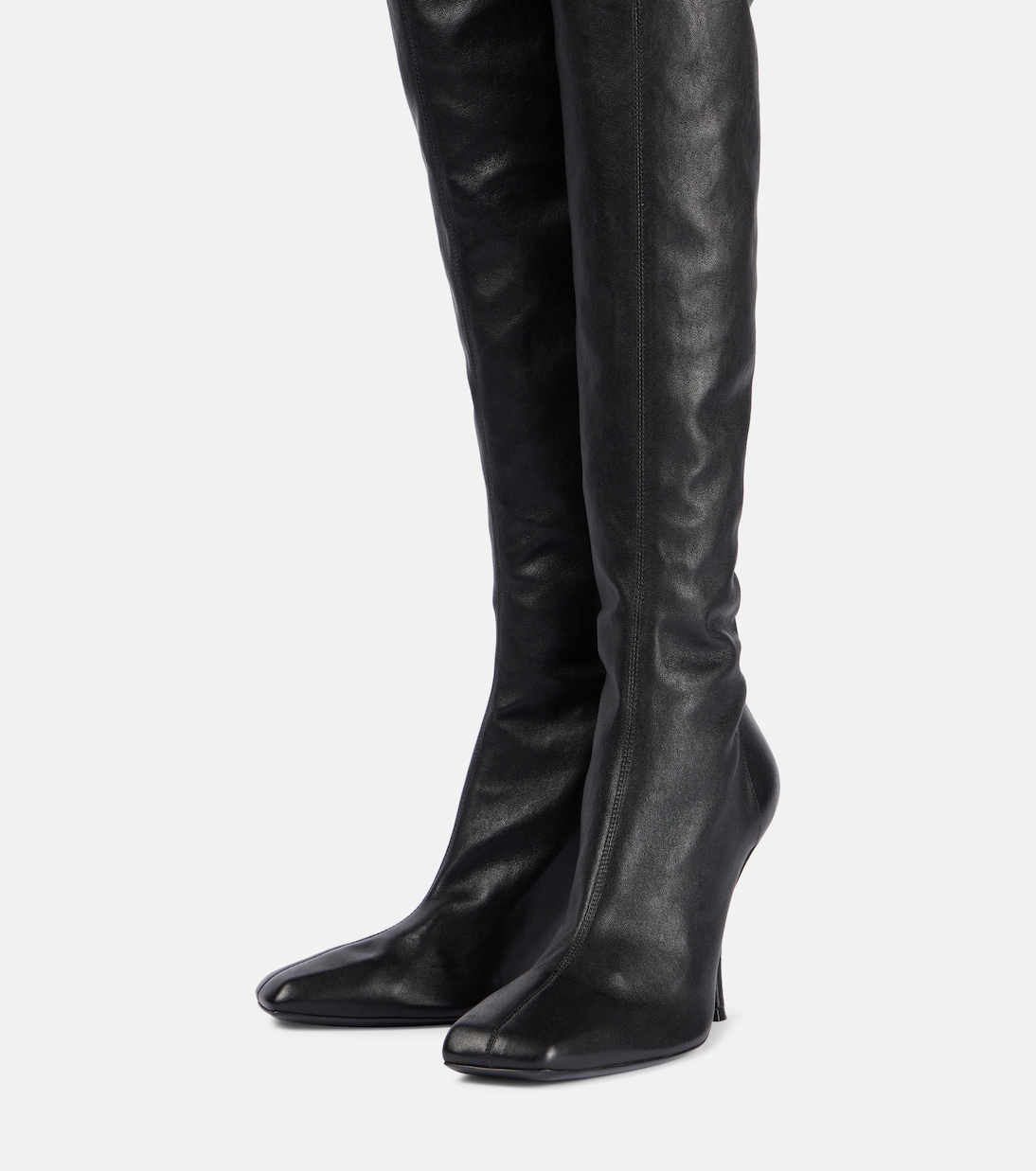 Botas mosqueteras Eva 100 de piel | Khaite