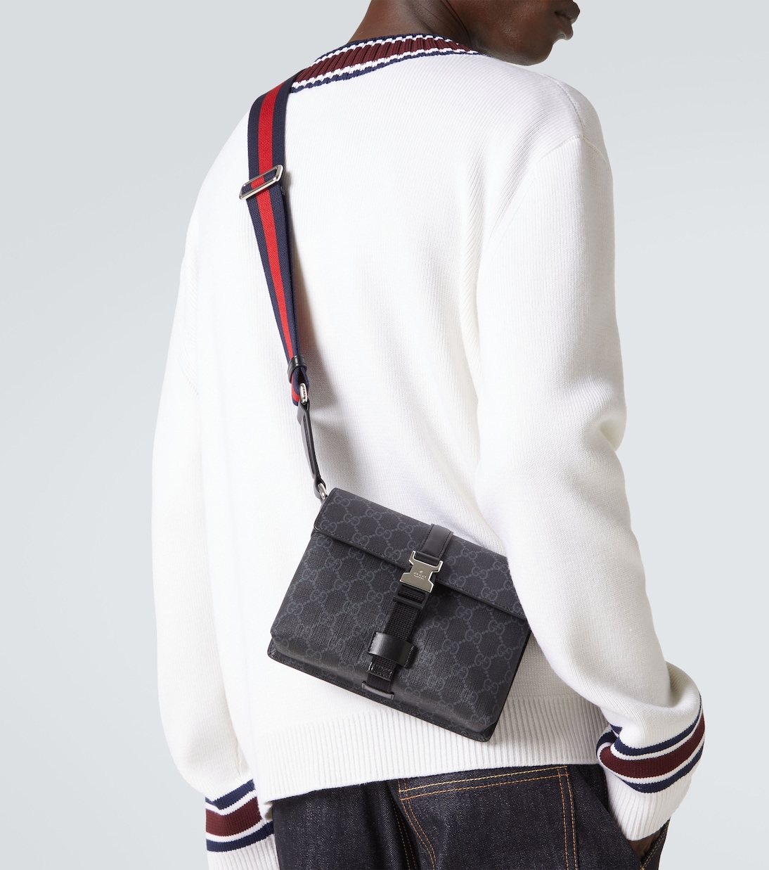 Borsa a tracolla GG Mini con pelle | Gucci
