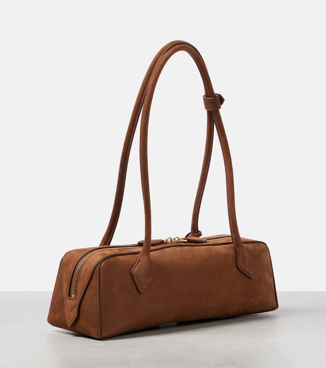 Sac Le Teckel Medium en daim | Alaïa