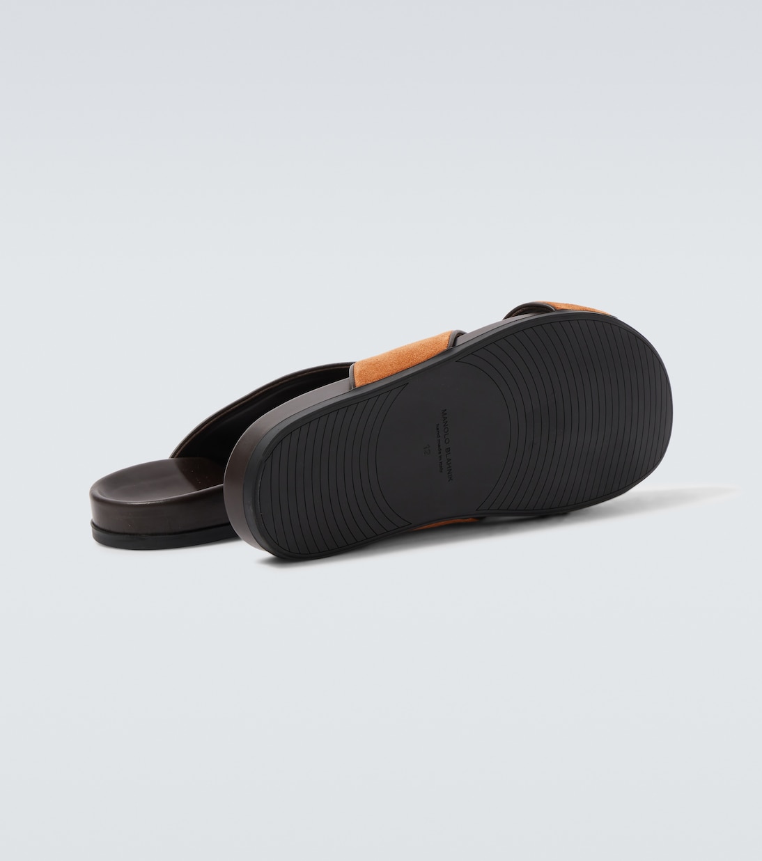 Chiltern suede slides | Manolo Blahnik