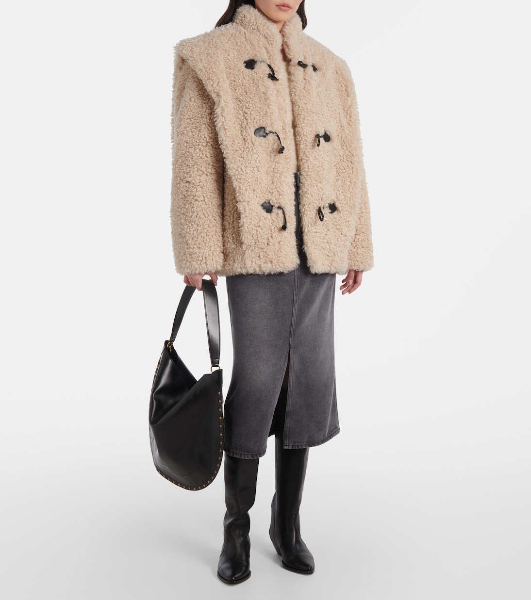 Manteau Avalia en fourrure synthétique | Marant Etoile