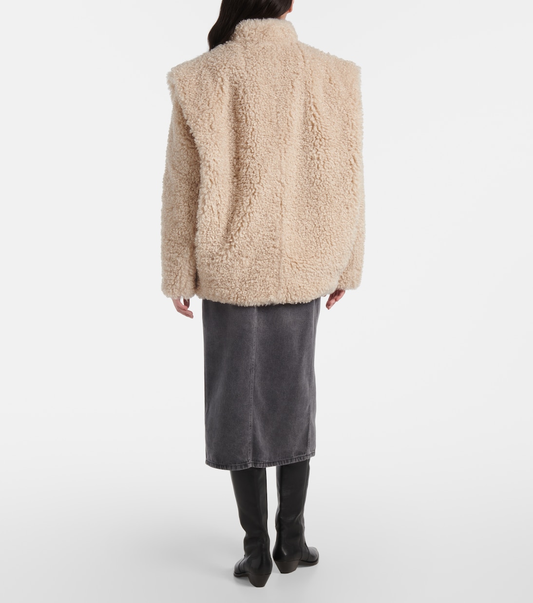 Manteau Avalia en fourrure synthétique | Marant Etoile