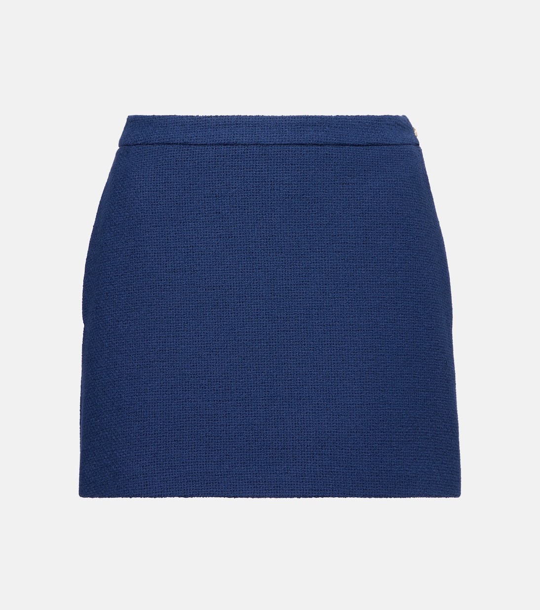 Minifalda de tweed en mezcla de algodón | Gucci