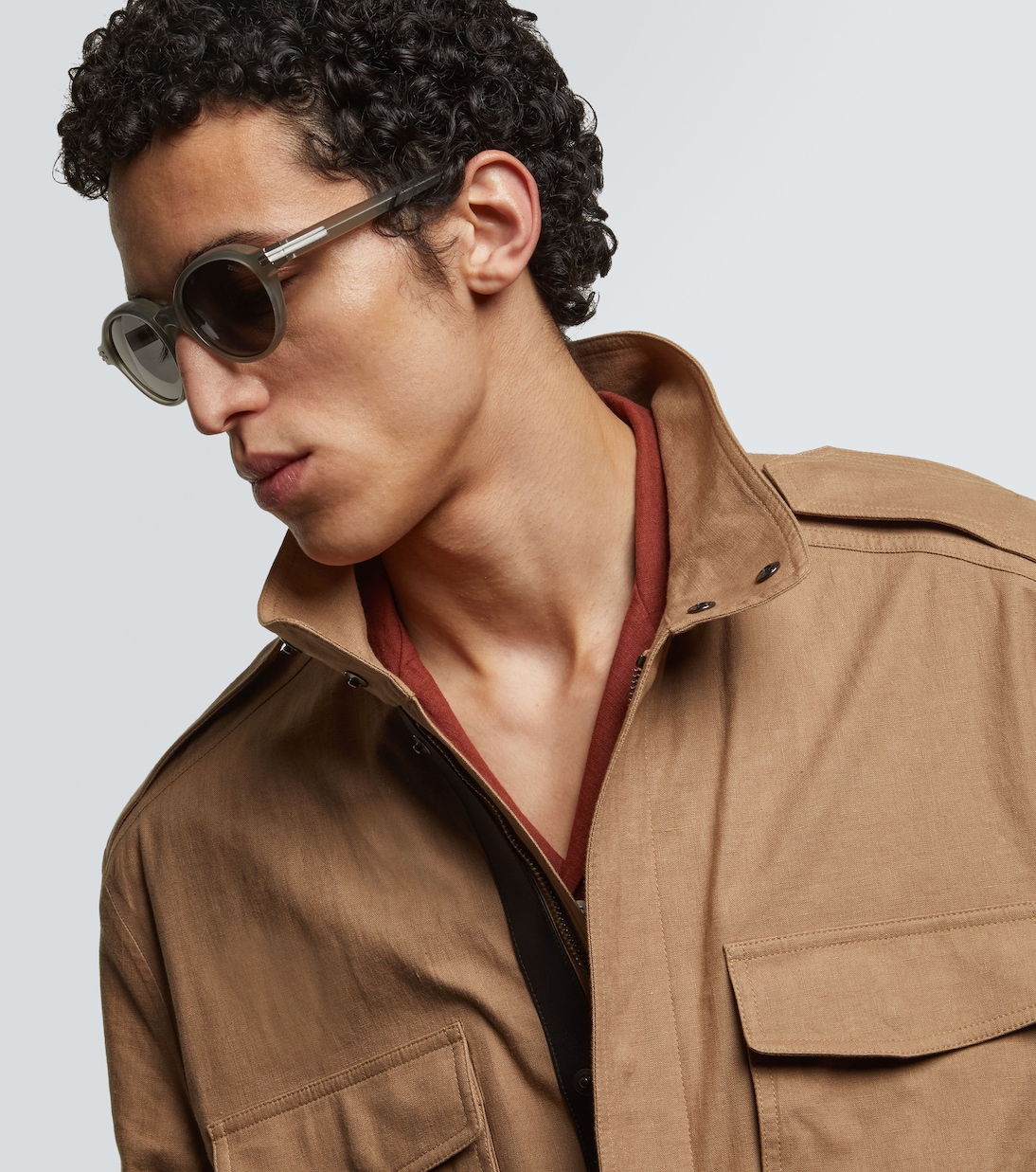 Lunettes de soleil rondes | Zegna