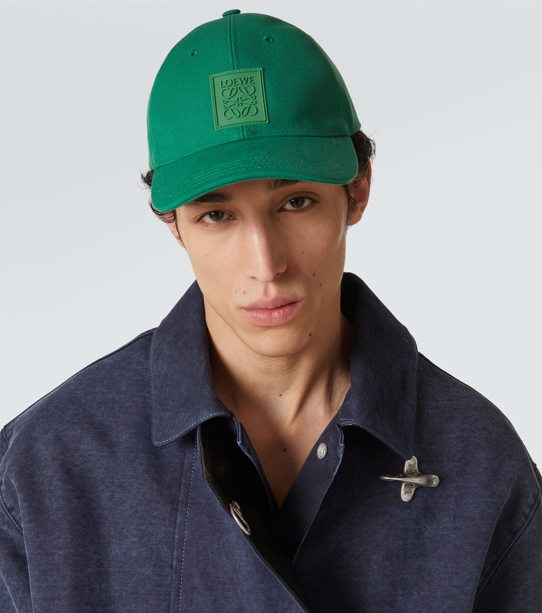 Gorra de lona de algodón con anagrama | Loewe