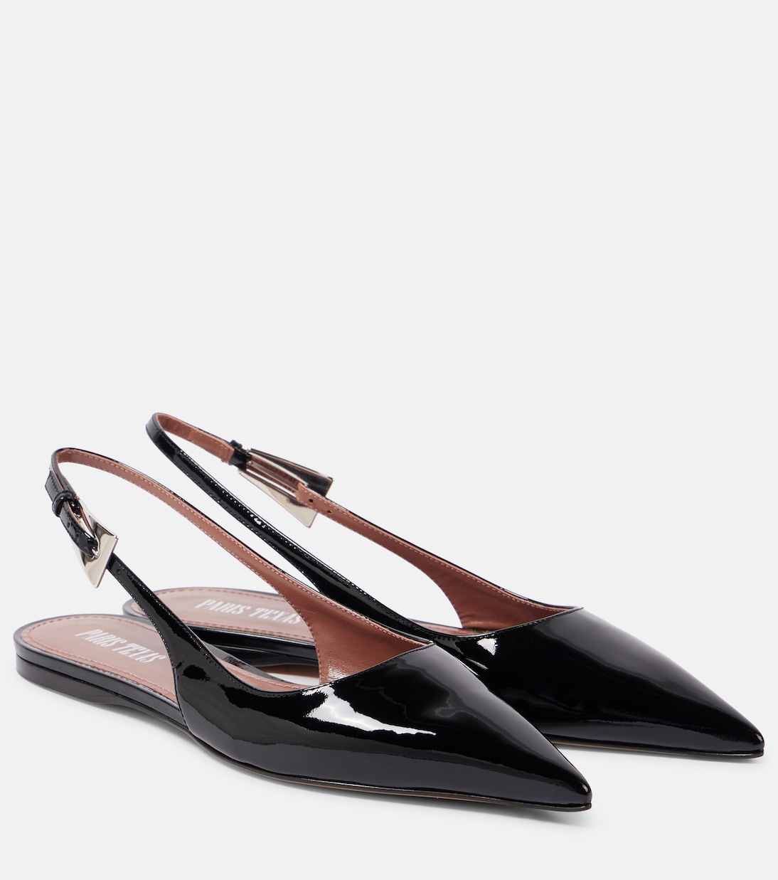 Slingback-Ballerinas Jessica 10 aus Lackleder | Paris Texas