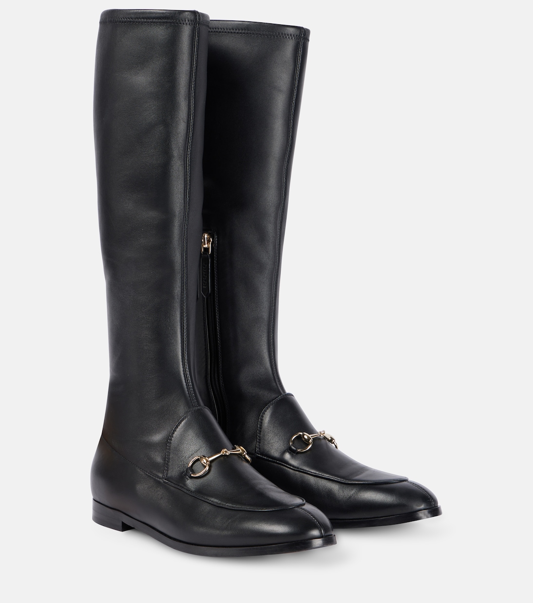 Stivali in pelle Gucci Jordaan per uno stile giovane e raffinato
