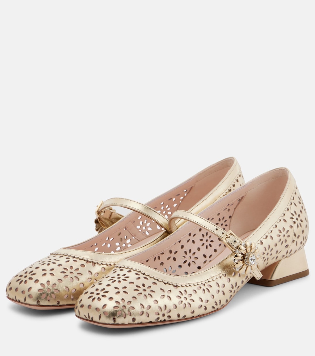 Escarpins New Très Vivier 25 en cuir | Roger Vivier